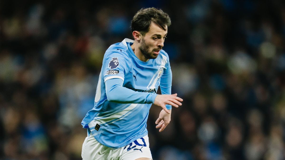 Bernardo Silva en el Manchester City