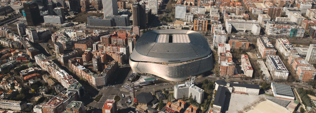 Real Madrid, vista del Santiago Bernabéu, 2026